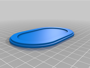 personalizado magnetickiki quadrinho placa discurso bolha ii 3d print model - Mito3D