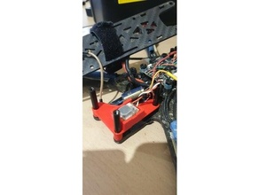 tbs source lucky box mount buzzer drone 3d print model - Mito3D