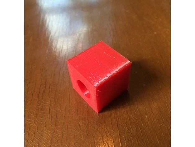 tpu test cube prusa mk3s config ninjaflex filament hole petg pla print printing tests 3D print model - Mito3D