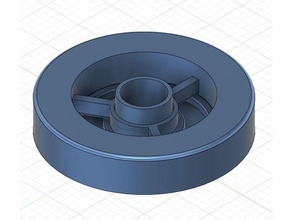 rotante Schermo base 3d print model - Mito3D