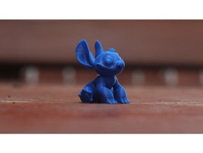 stitch disney- easy print alien blender cute disney fan lilo love magic marvel movie pixar star wars 3d print model - Mito3D