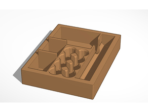 rpg scatola dado carte minis vassoio dnd gioco ruolo tavolo 3d print model - Mito3D