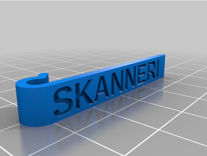 cable tag skanneri customized 3d print model - Mito3D