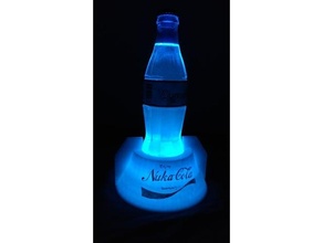 nuka cola quantum stand fallout fallout4 4 glow dark 3d print model - Mito3D