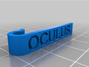 cable tag oculus hdmi customized 3d print model - Mito3D