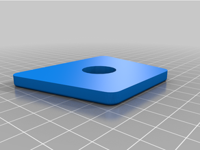 magnético tesoura suporte embutido base ímãs tesouras 3d print model - Mito3D