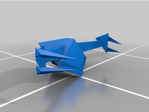 cloaked lifter descent robot robots scratcher video game 3d print model - Mito3D