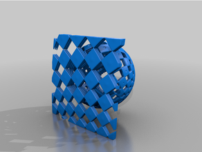 checker ball 3d print model - Mito3D