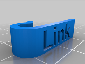 etiqueta cable ethernet enlace personalizado 3d print model - Mito3D