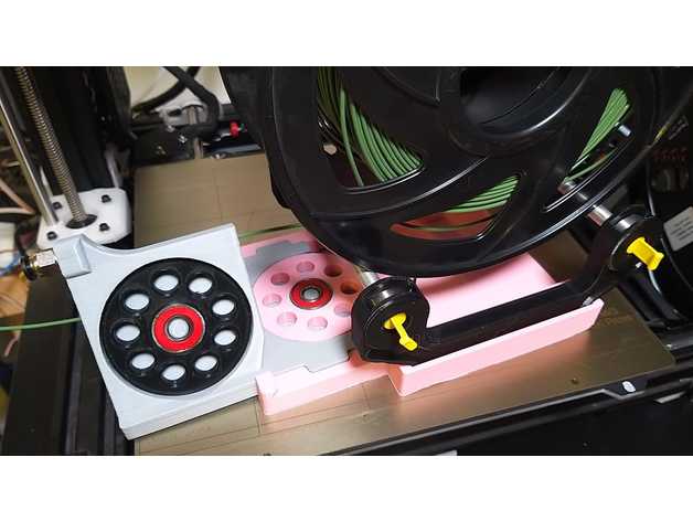 mmu mini spool mk82 filament buffer mmu2 prusa i3 mk3 holder 3D print model - Mito3D