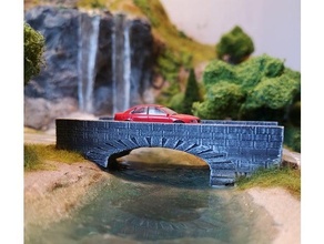 h0 ho scale bridge making gauge building trains hoscale model modelrailroad modelrailways 3d print model - Mito3D