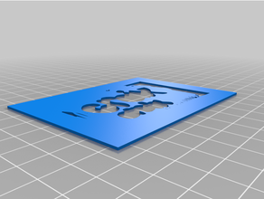 brebaje personalizado stencil matic 3d print model - Mito3D