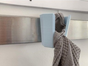 porte serviette Ikea Rimforsa crochet titulaire soutien torchon 3d print model - Mito3D
