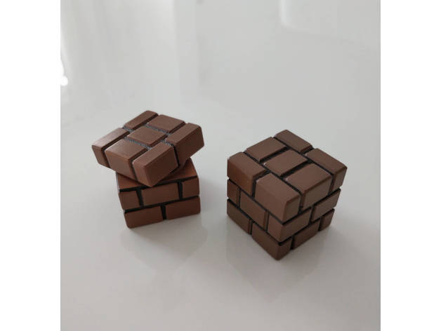 mario block box bros 3D print model - Mito3D