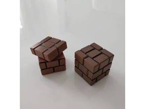 mario bloquear caja hermanos 3d print model - Mito3D