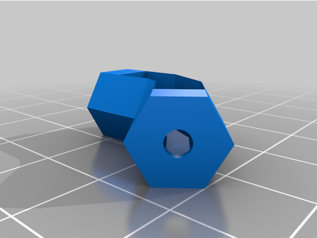 heptagon joint 3D print model - Mito3D