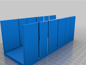 customized parametric miter box 3d print model - Mito3D