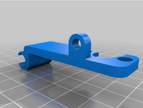 ezr compatível filamento guia cabo suporte ender 3 pró 3d print model - Mito3D