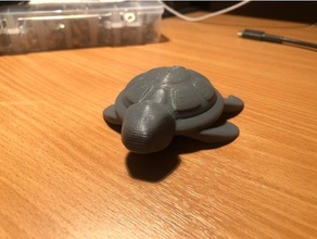 einfach Schildkröte 3d print model - Mito3D