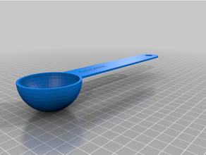 chlore scoop chaud baignoire personnalisé 3d print model - Mito3D