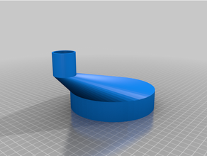 cuoffsetstomized skewed funnel versatile customized 3d print model - Mito3D