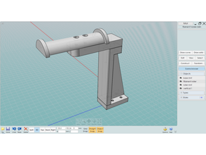 Filament Halter Unterstützung mnt 3d print model - Mito3D