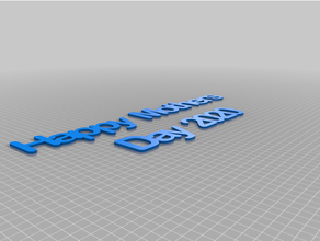 mothers day 3d print model - Mito3D