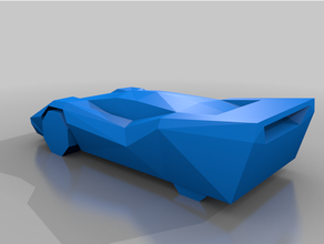 carmageddon - electric blue 3d print model - Mito3D