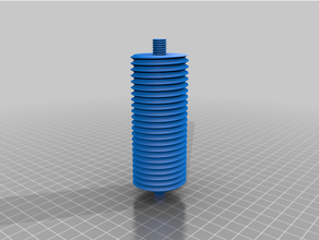 spool holder ball bearing cr-10 filament spoolholder 3d print model - Mito3D