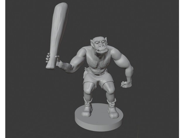 orc light infantry creatures game games models 3D print model - Mito3D