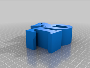 Özelleştirilmiş değişken kelime heykel özelleştirilmiş 3d print model - Mito3D