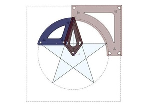 Estrela acolchoado modelo patchwork colcha 3d print model - Mito3D