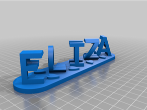 eliza 3 customized 3d print model - Mito3D