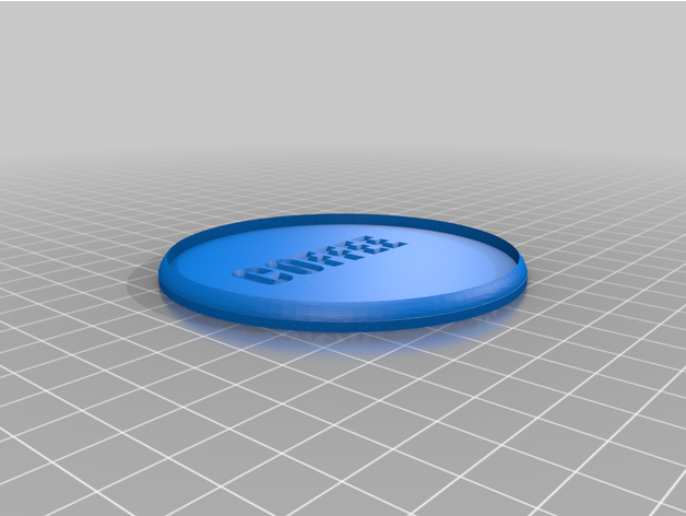 cup coaster 3D print model - Mito3D