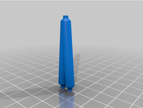 manguito estomizado personalizador modelo foguete transição fábrica 3d print model - Mito3D
