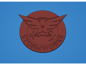 stormworks logo game video 3d print model - Mito3D