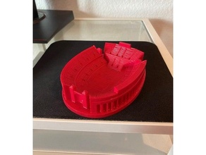 stadyum kül tablası bira Buckeyes hayran Futbol eğlence 3d print model - Mito3D