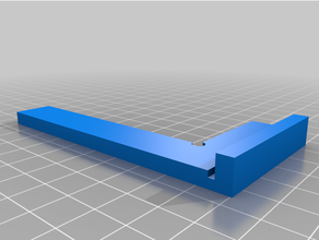 özelleştirilmiş yazdırılabilir Meydan r100mm Squareuler kılavuz kesmek 3d print model - Mito3D