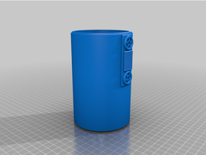 scaif fuel canister box tank 3d print model - Mito3D