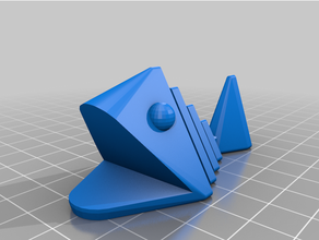 movimento peixe remixar 3d print model - Mito3D