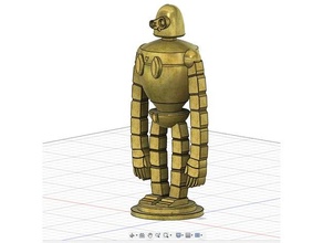 castello cielo robot 3d print model - Mito3D