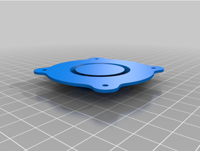 triple feed patch antenna case 3d print model - Mito3D