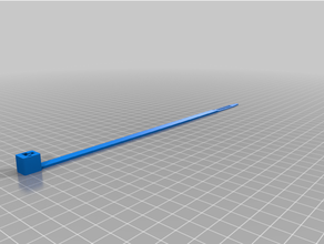 customized cable tie 3d print model - Mito3D