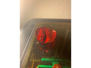 rojo linterna anillo cosplay apuntalar dc historietas verde corp símbolo 3d print model - Mito3D
