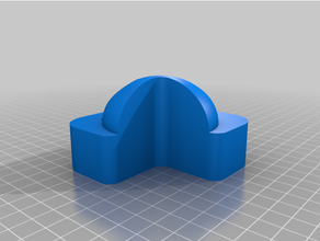 outer corner sanding block edge rounded sand sander tool 3d print model - Mito3D