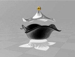 bowl iv 3d print model - Mito3D