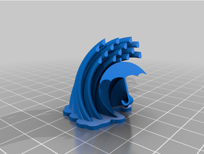 twisted umbrella 3d print model - Mito3D
