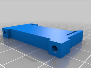 personnalisé pcb vacarme rail montage agrafe 3d print model - Mito3D