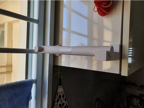 cucina asciugamano parete titolare supporto funzionale 3d print model - Mito3D