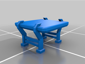 everquest tables stools chair chairs mmo stool table video game 3d print model - Mito3D